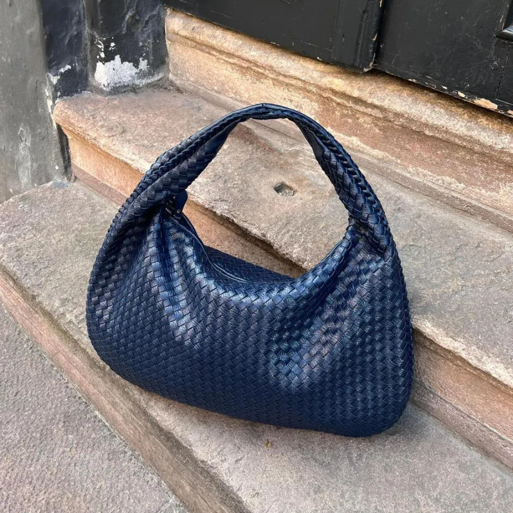 Amélie | Trendy gevlochten handtas