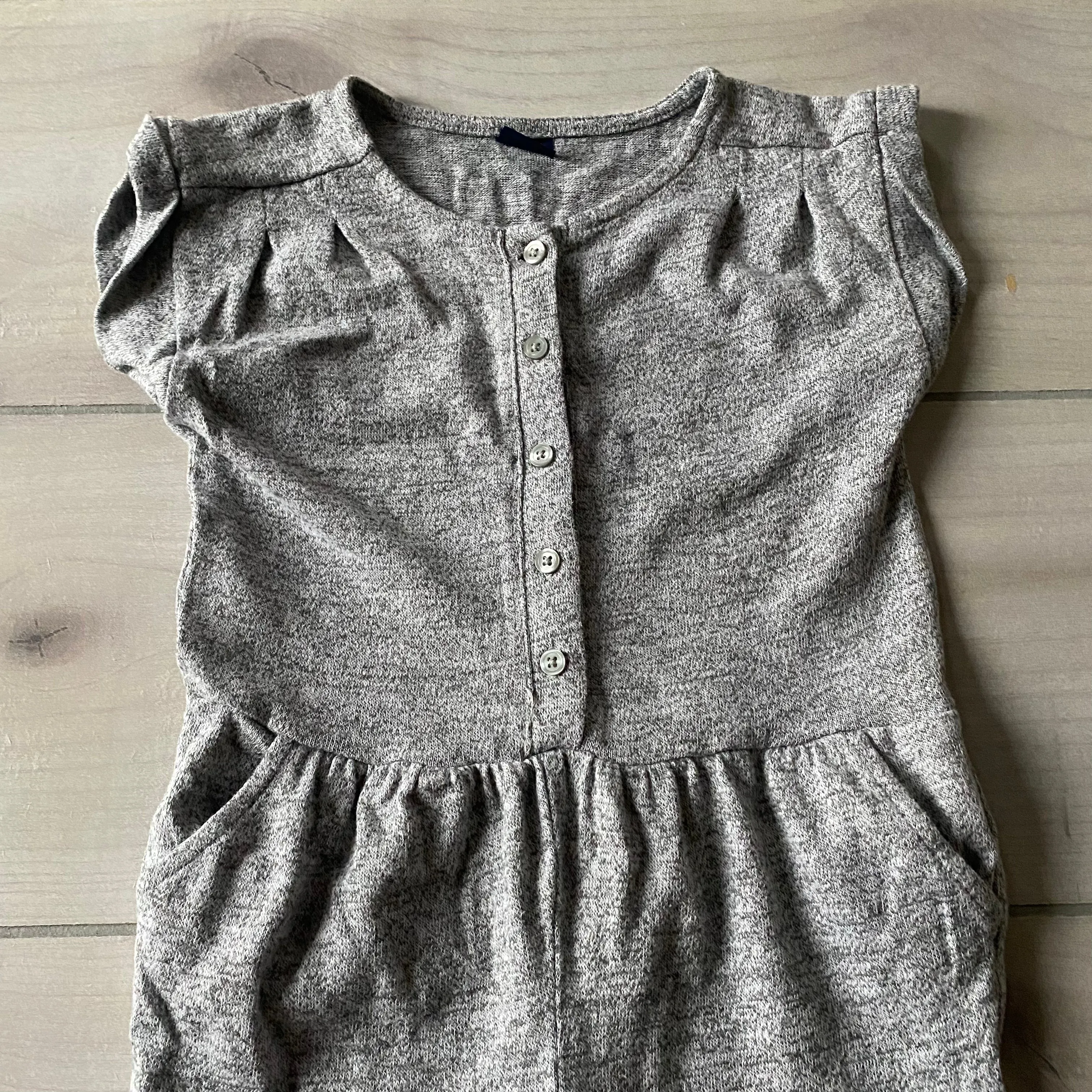 Baby Gap Gray Cotton Romper