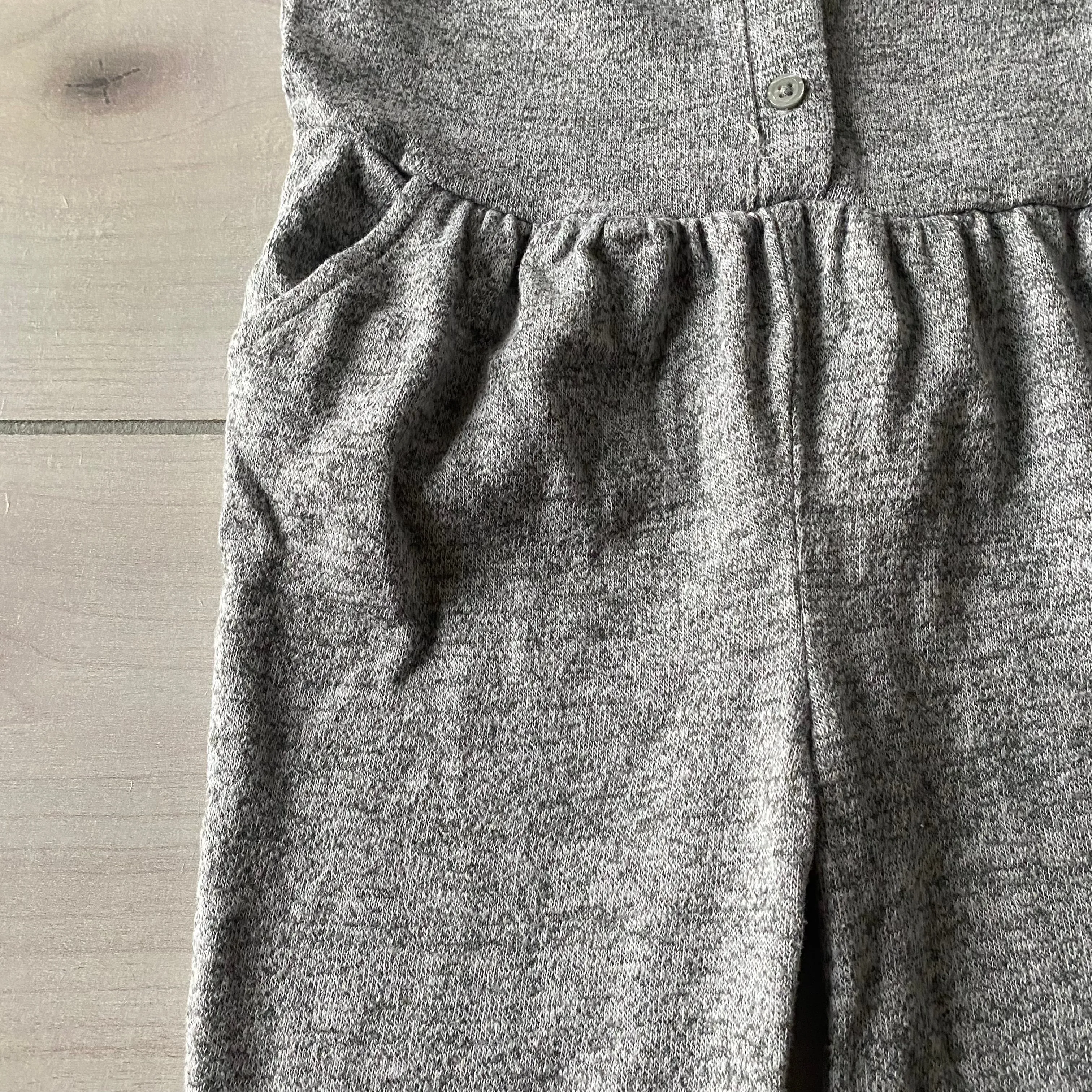 Baby Gap Gray Cotton Romper
