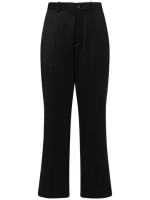 Balenciaga   Cropped wool pants 