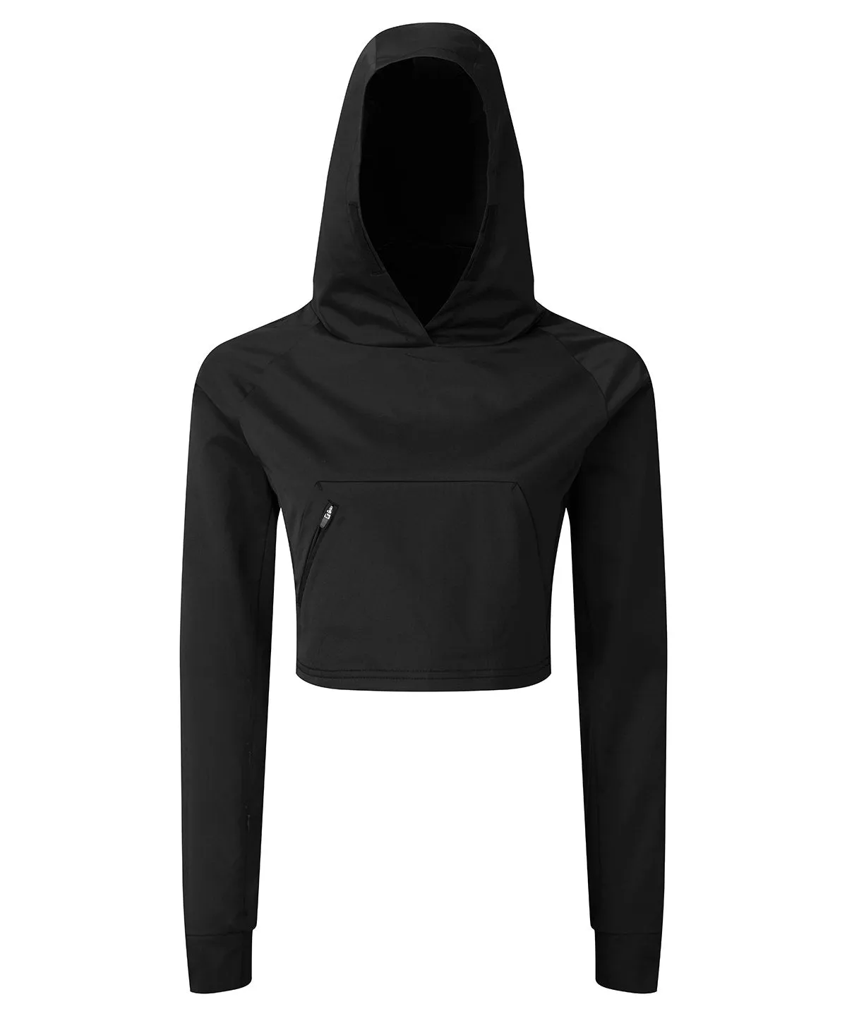 Black - Women's TriDri® cropped jacket