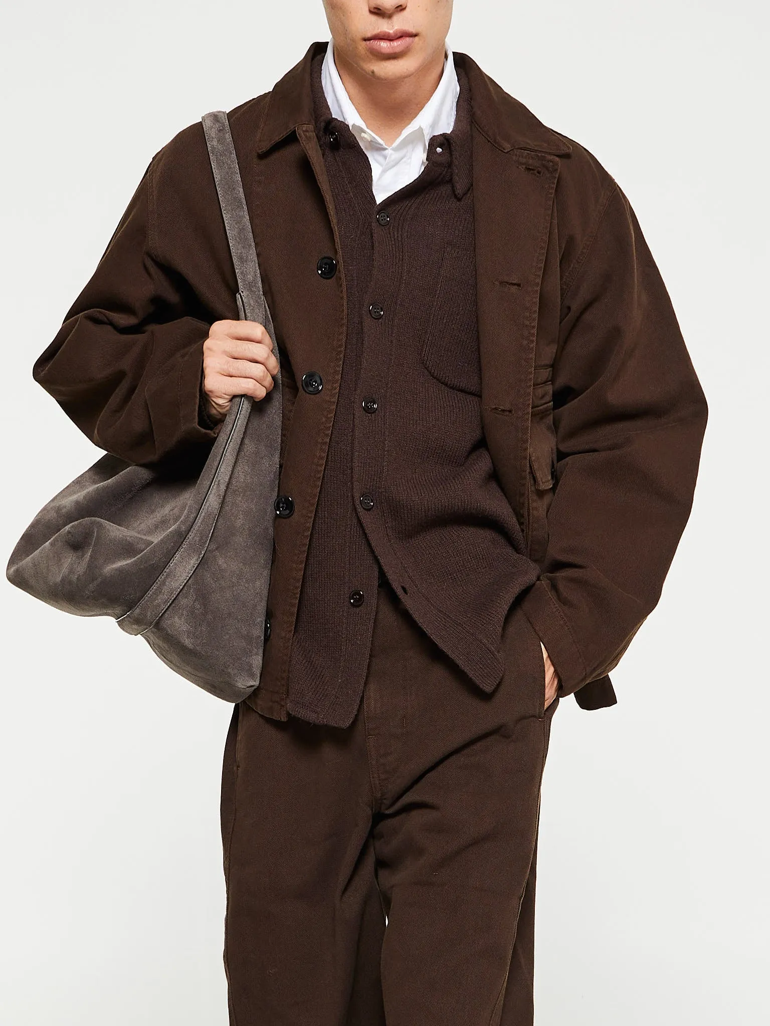 Boxy Jacket in Espresso