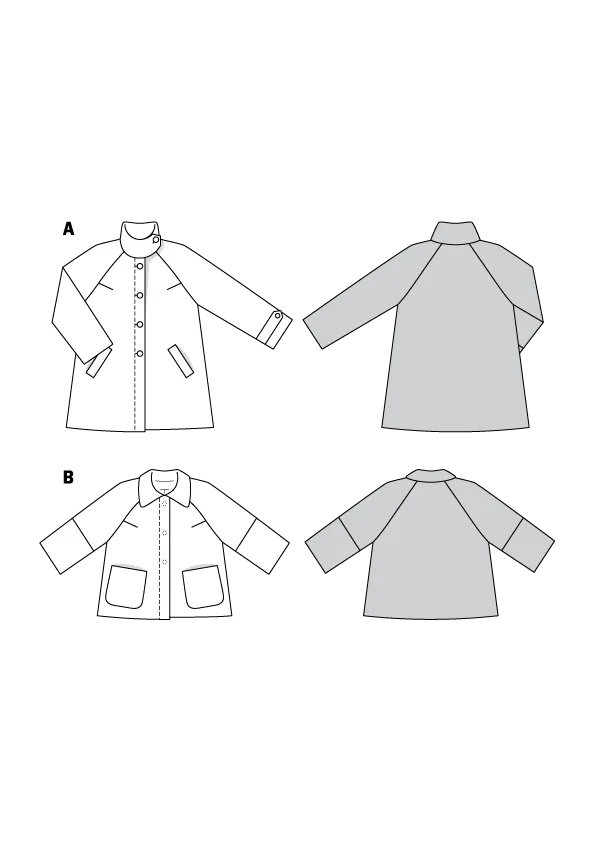 Burda Pattern 6372 Misses' Jackets (8-18)