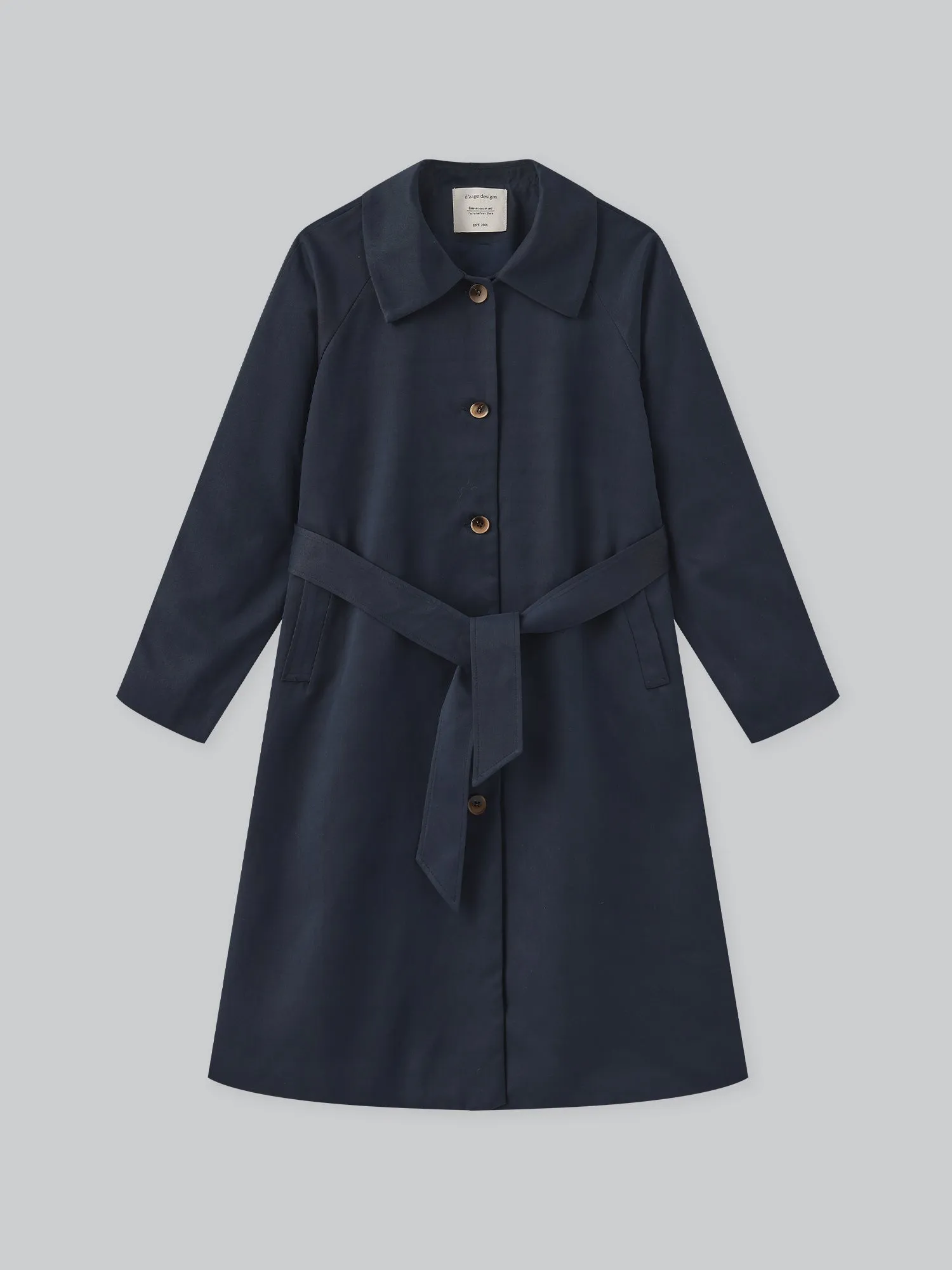 Chai Belted Trench Coat