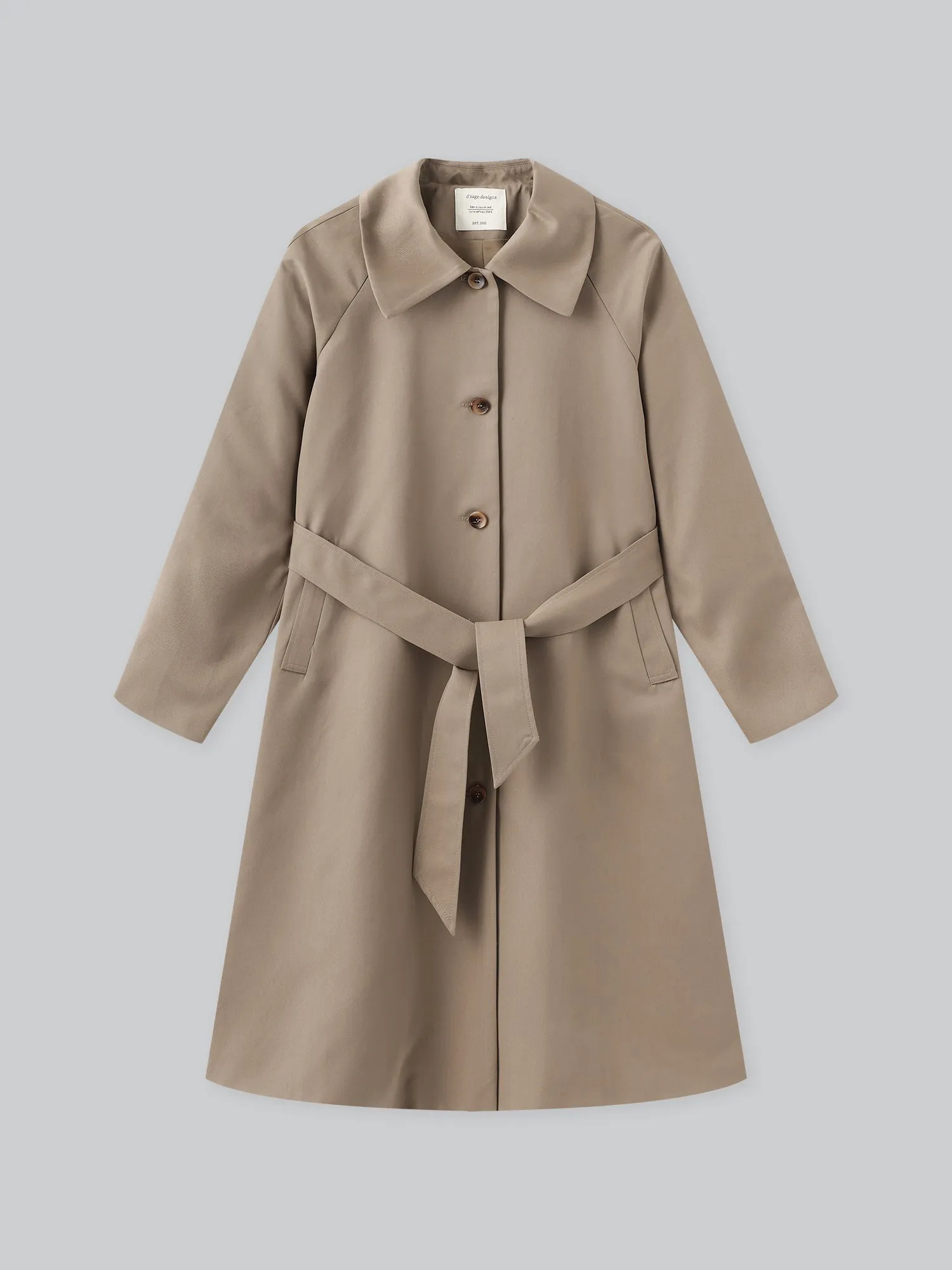 Chai Belted Trench Coat