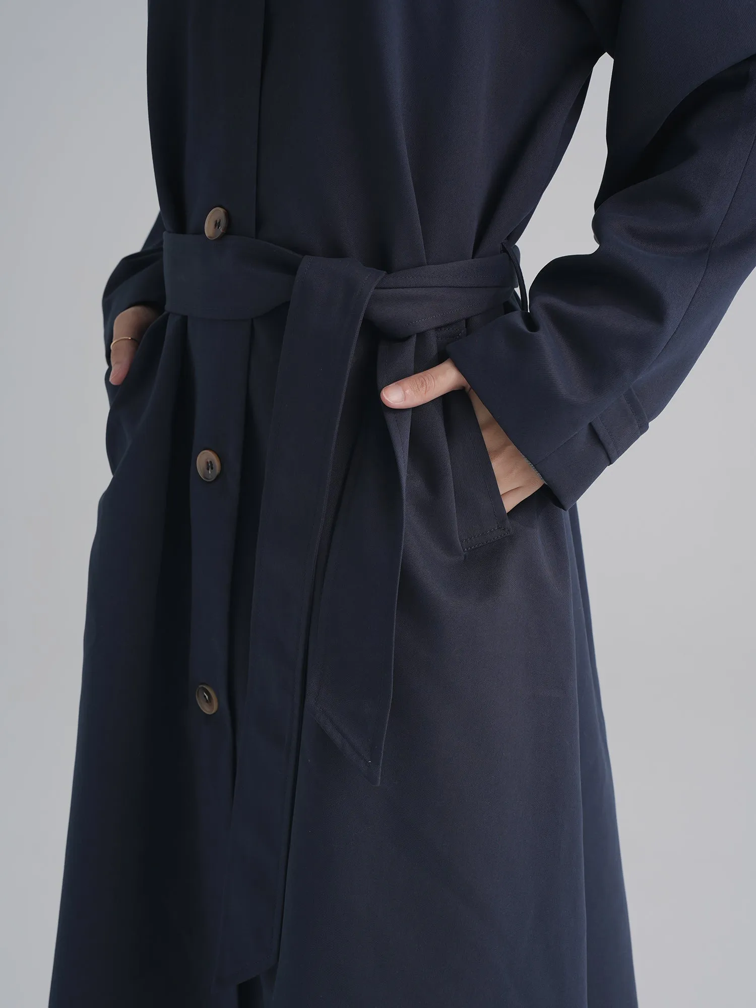 Chai Belted Trench Coat
