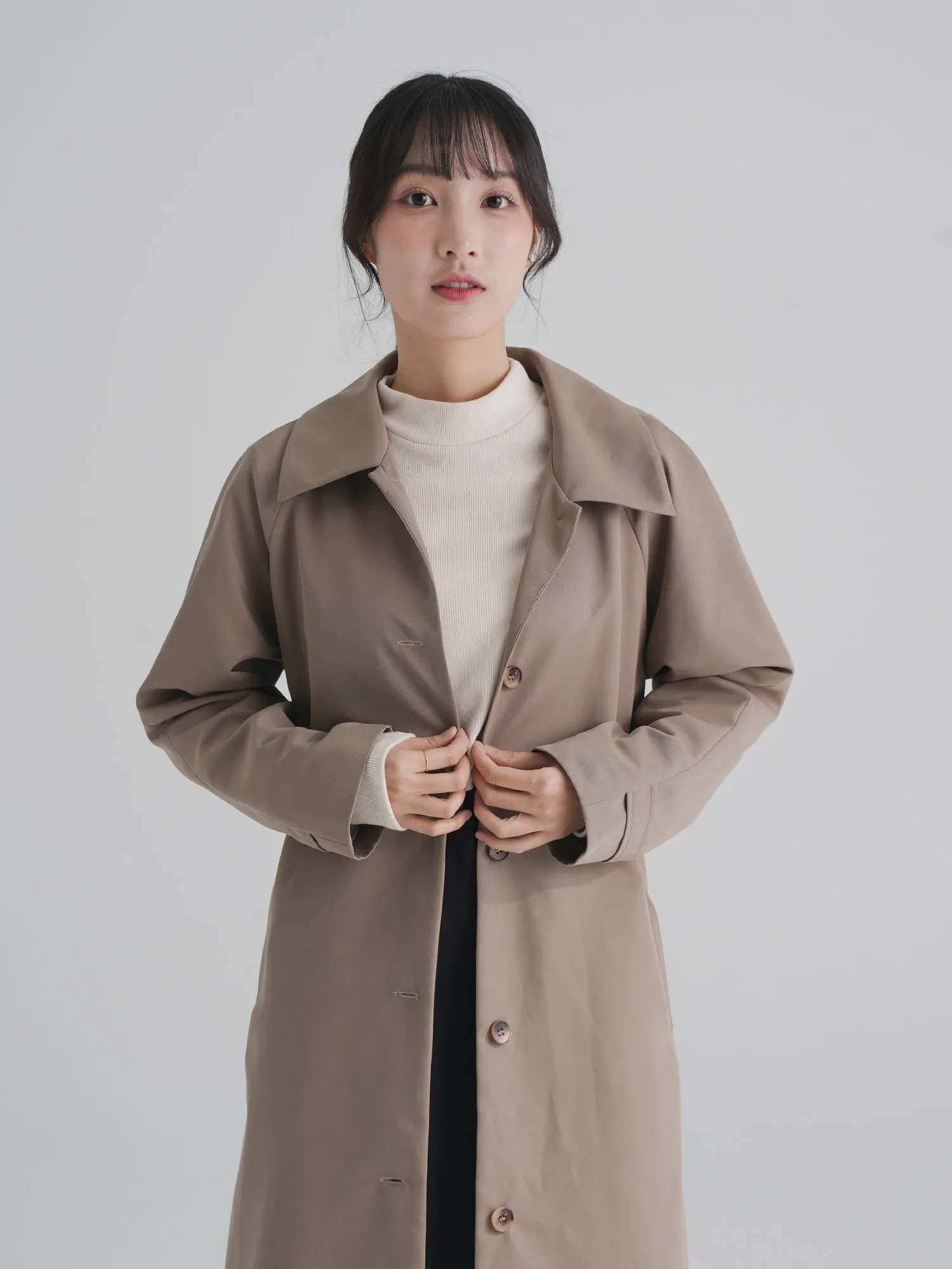 Chai Belted Trench Coat