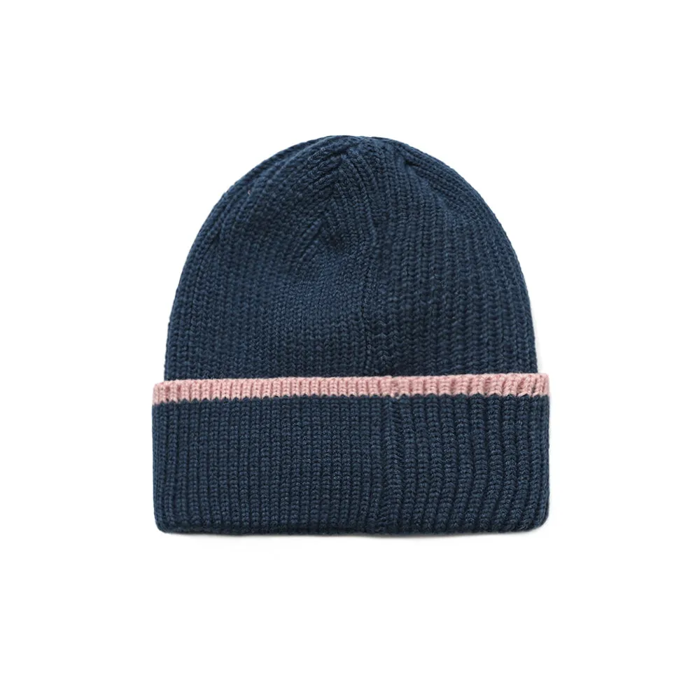 CIRCLE LINE BEANIE NAVY