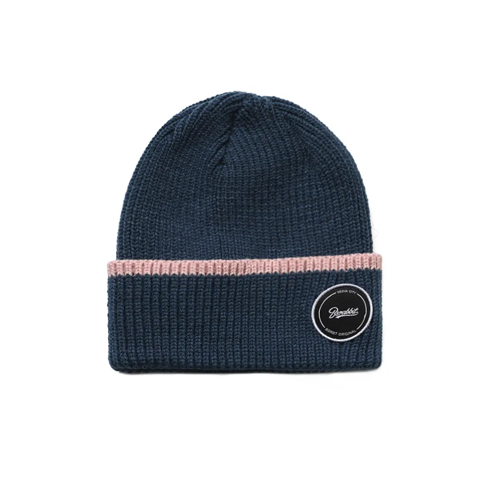 CIRCLE LINE BEANIE NAVY