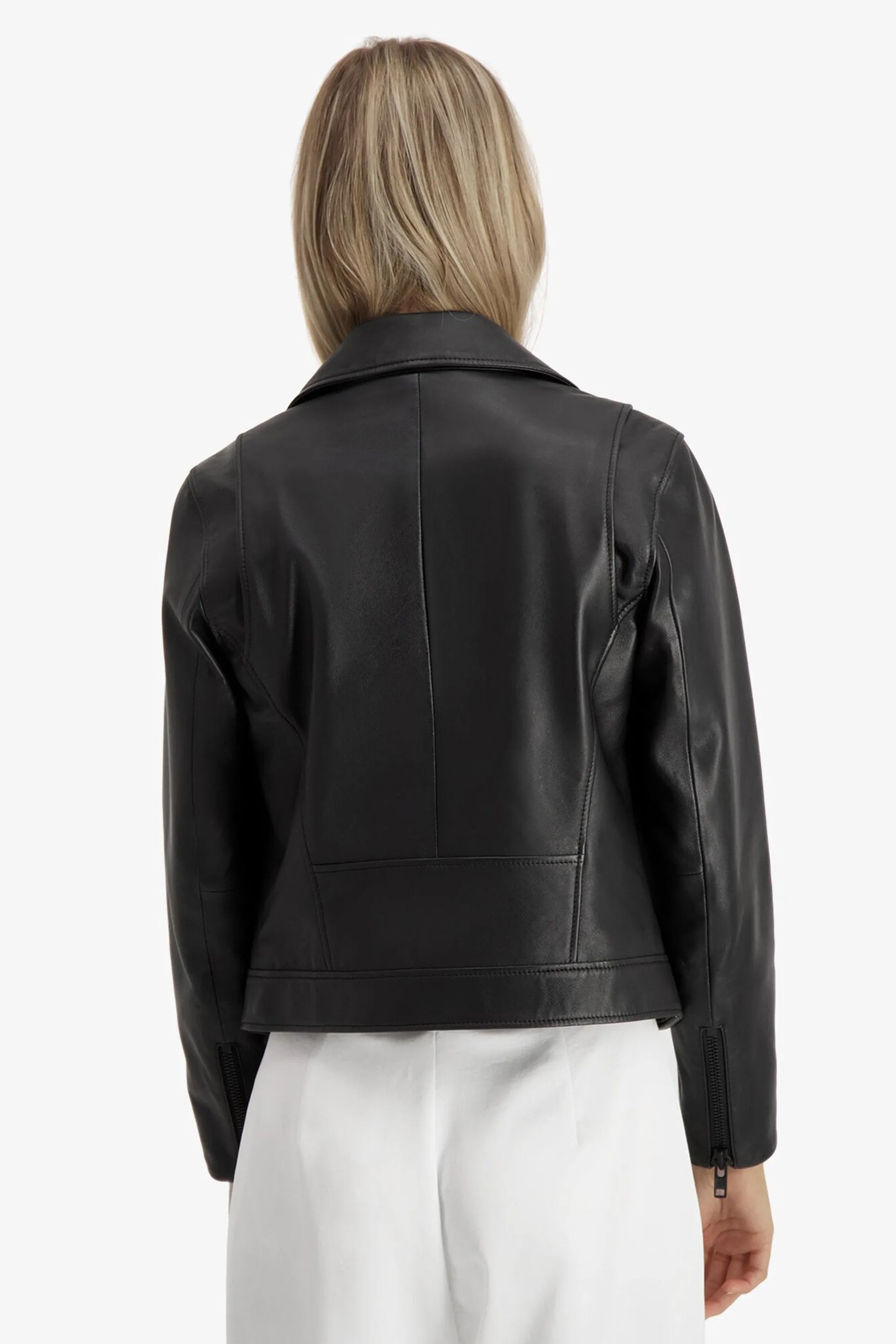 City Leather Jacket - Black