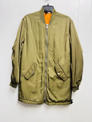 Coat Trench Coat By Divided In Green, Size: S