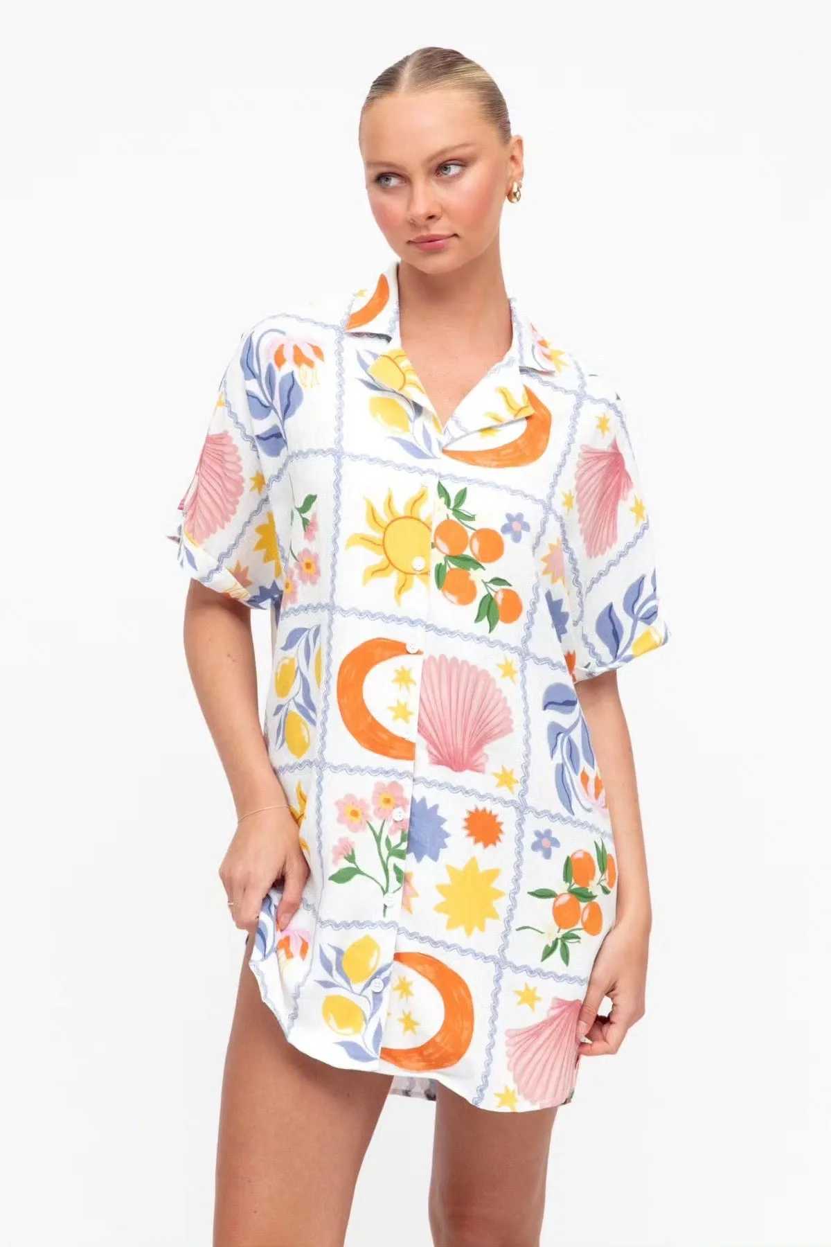 Costa Shirt Dress