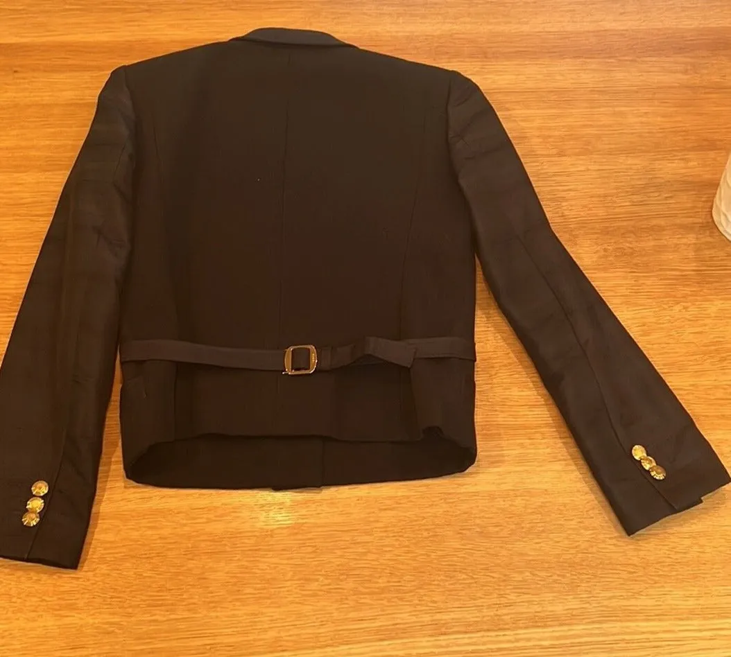 Cropped Blazer Jacket - XS