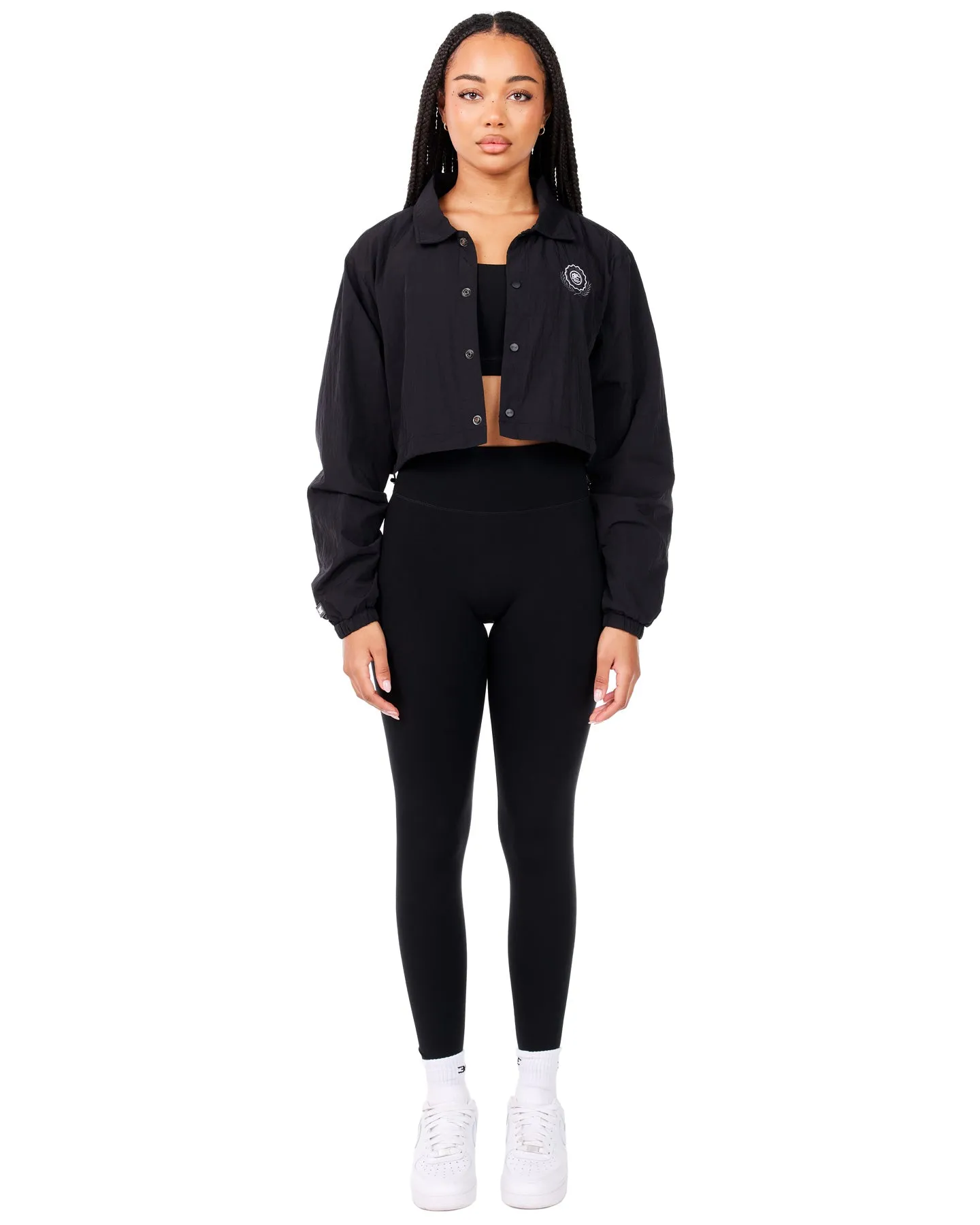 Cropped Coach Jacket