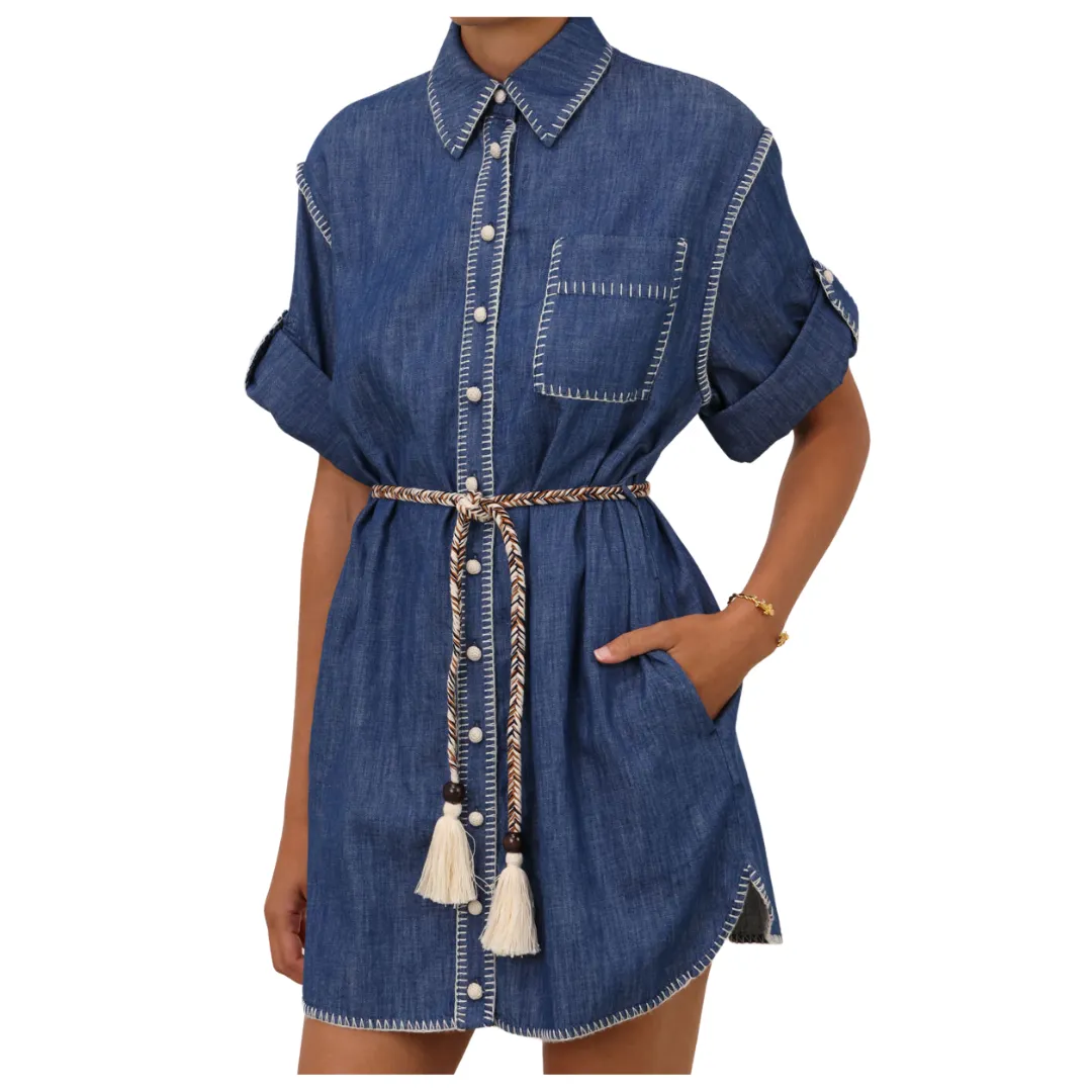 Denim Shirt Dress
