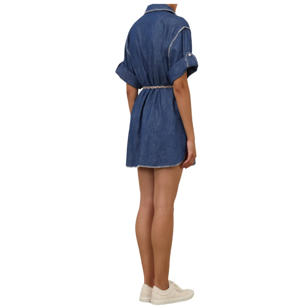 Denim Shirt Dress