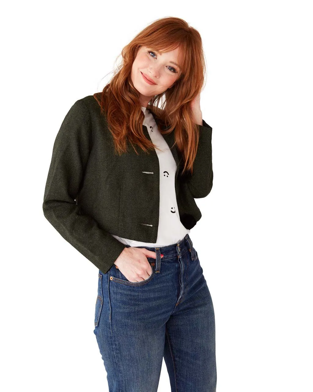 Emerald Poof Jacket