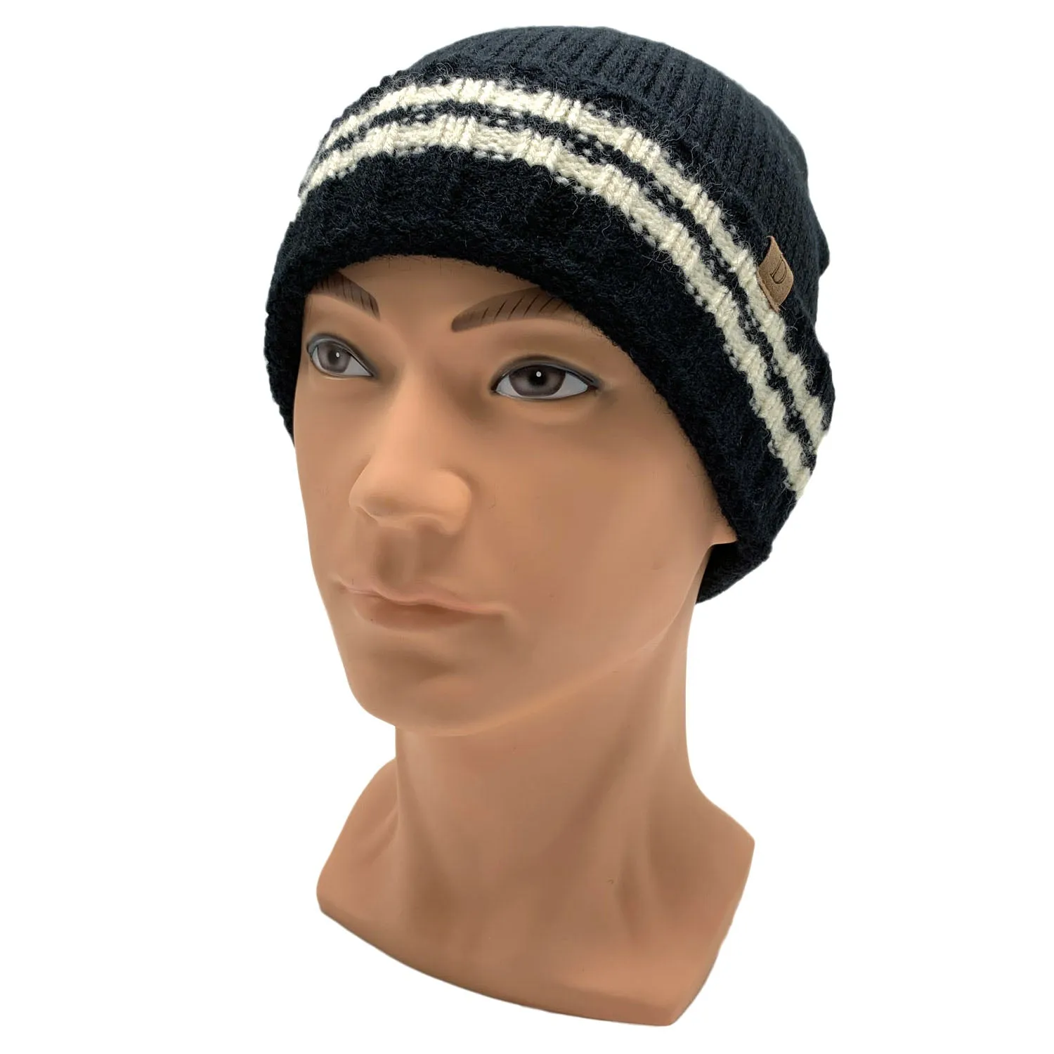 Empire Cove Winter Knit Striped Beanie
