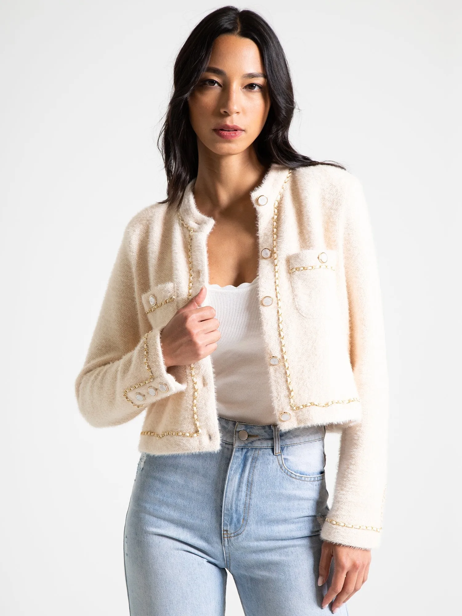Endless Rose Chain-Trimmed Jacket - Brands We Love
