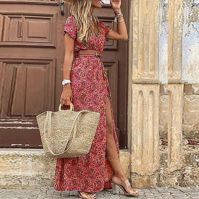 Florence - Trendy Boho Bloemenjurk