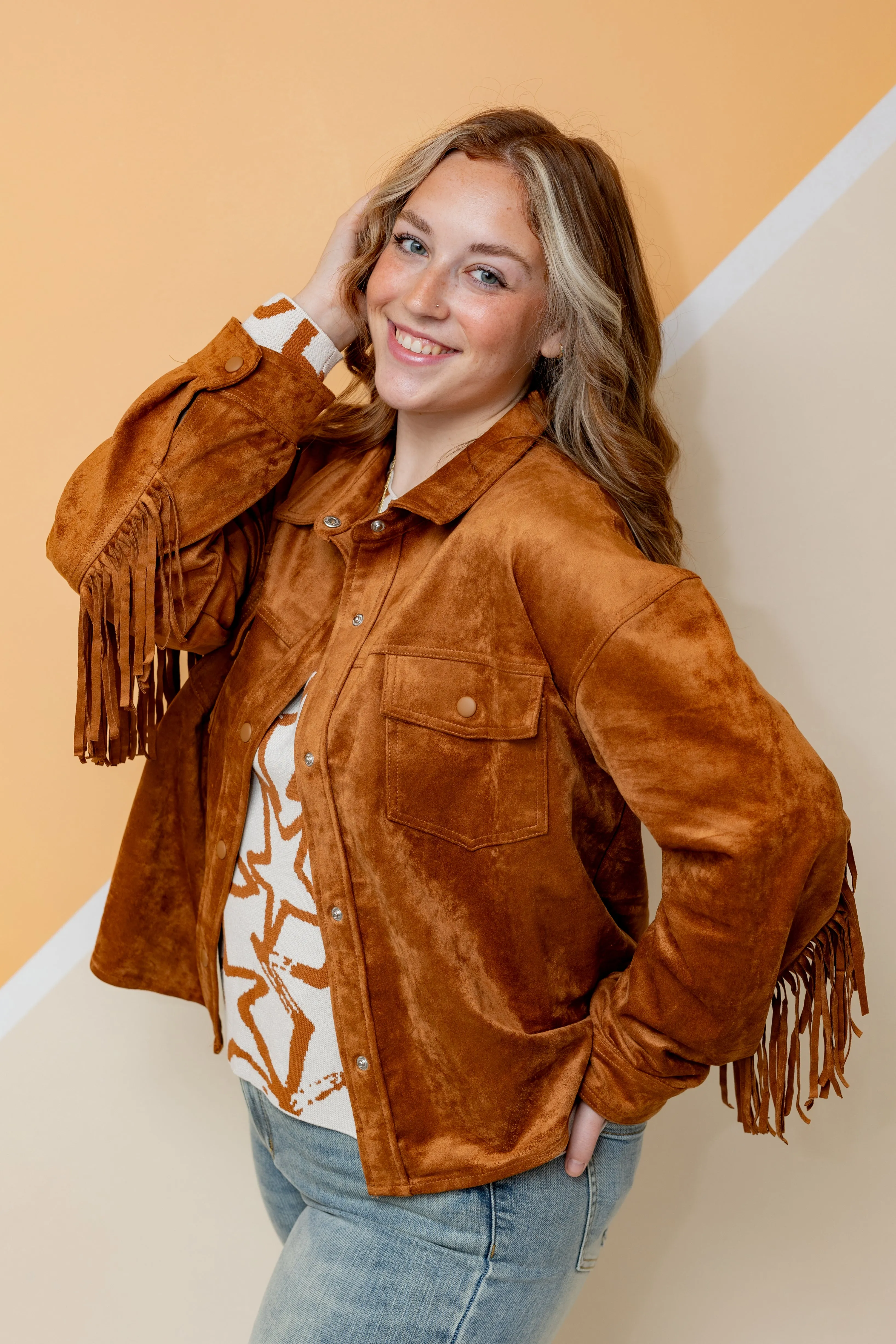 Fringe Festival Sueded Jacket