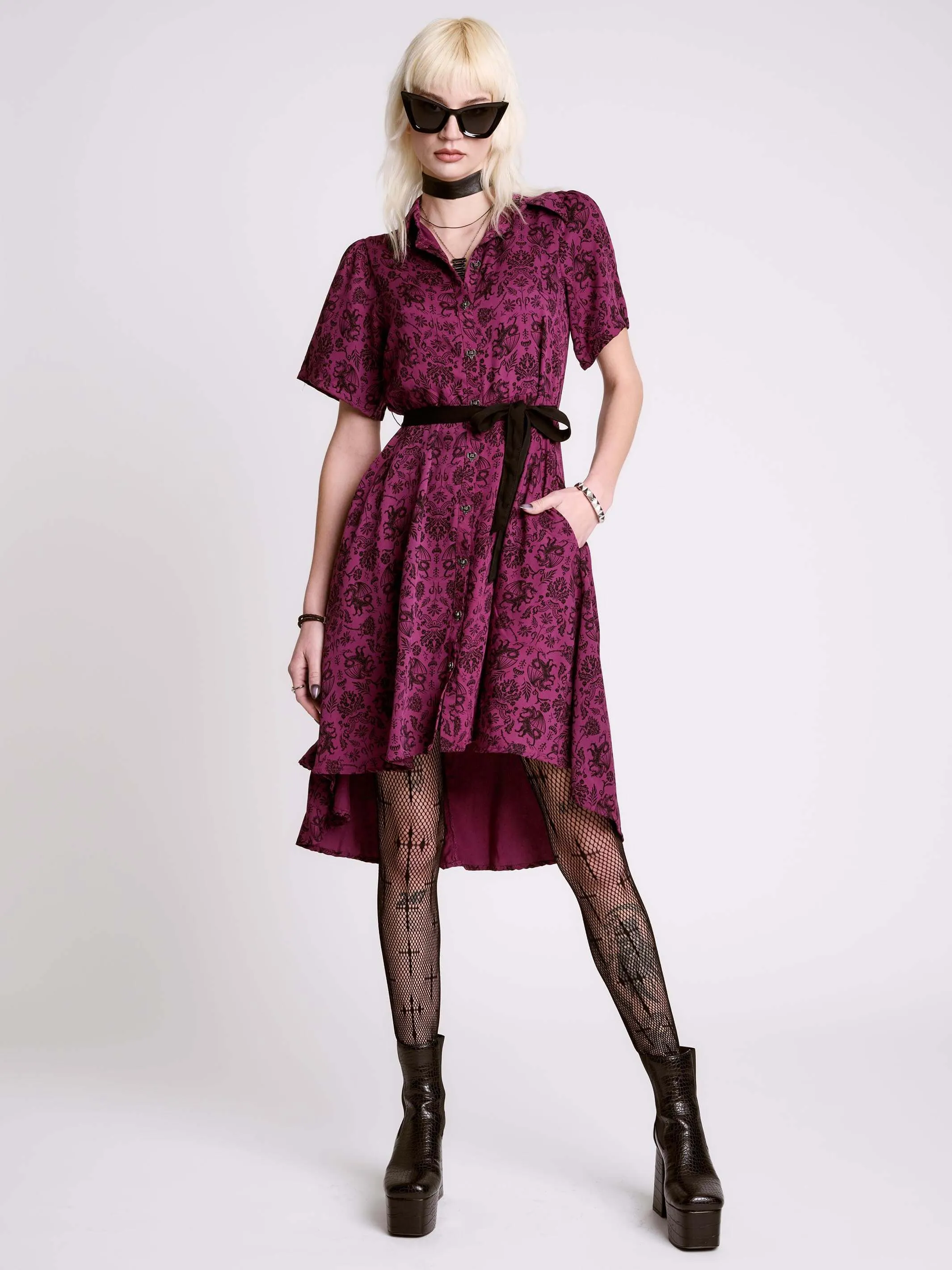Griffin Shirt Dress