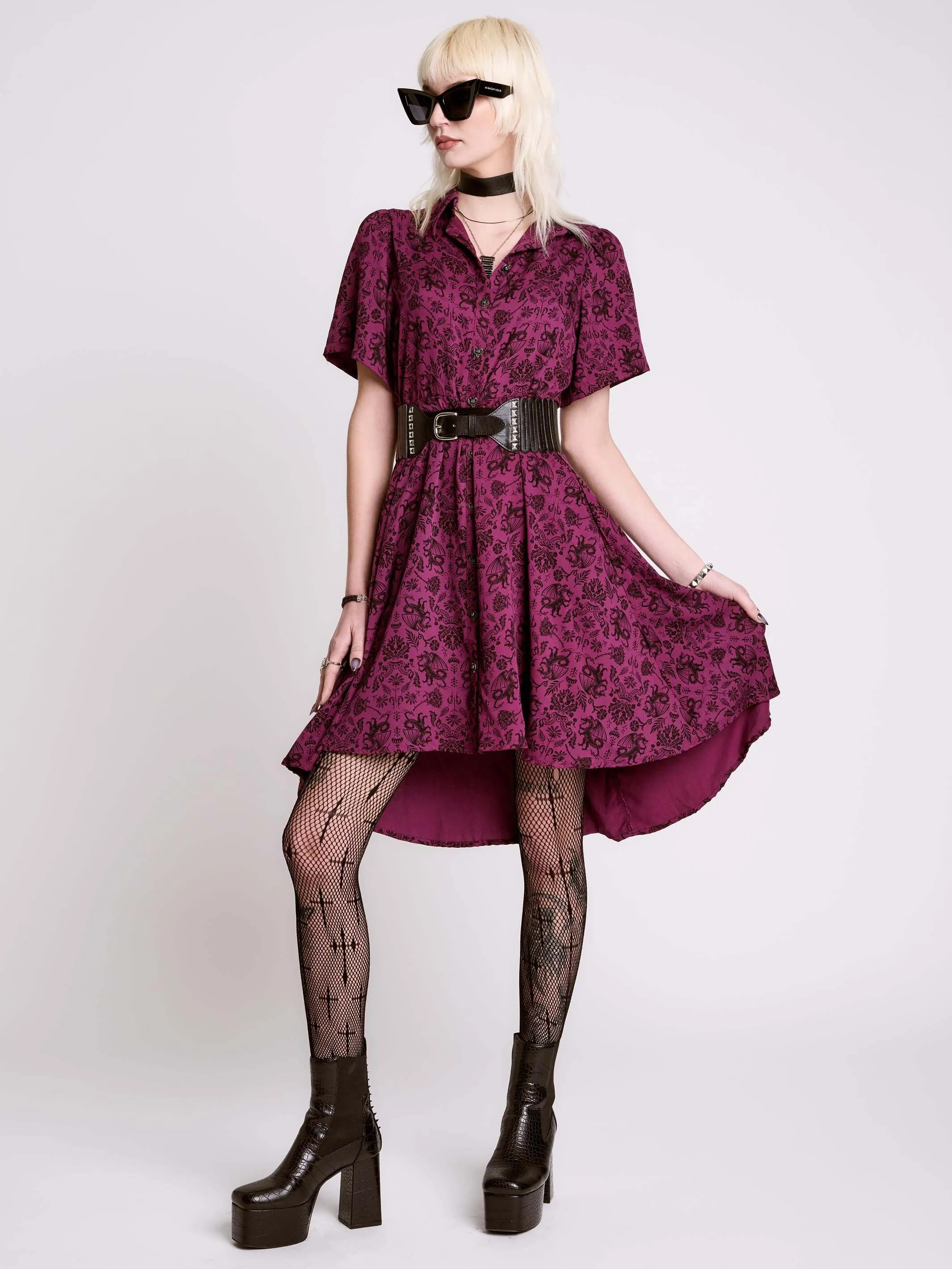 Griffin Shirt Dress