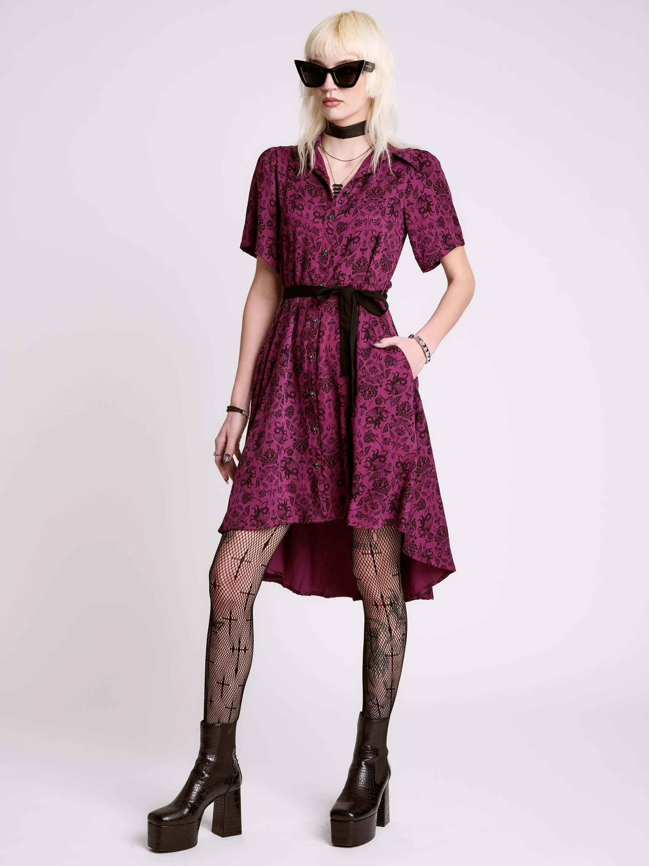 Griffin Shirt Dress