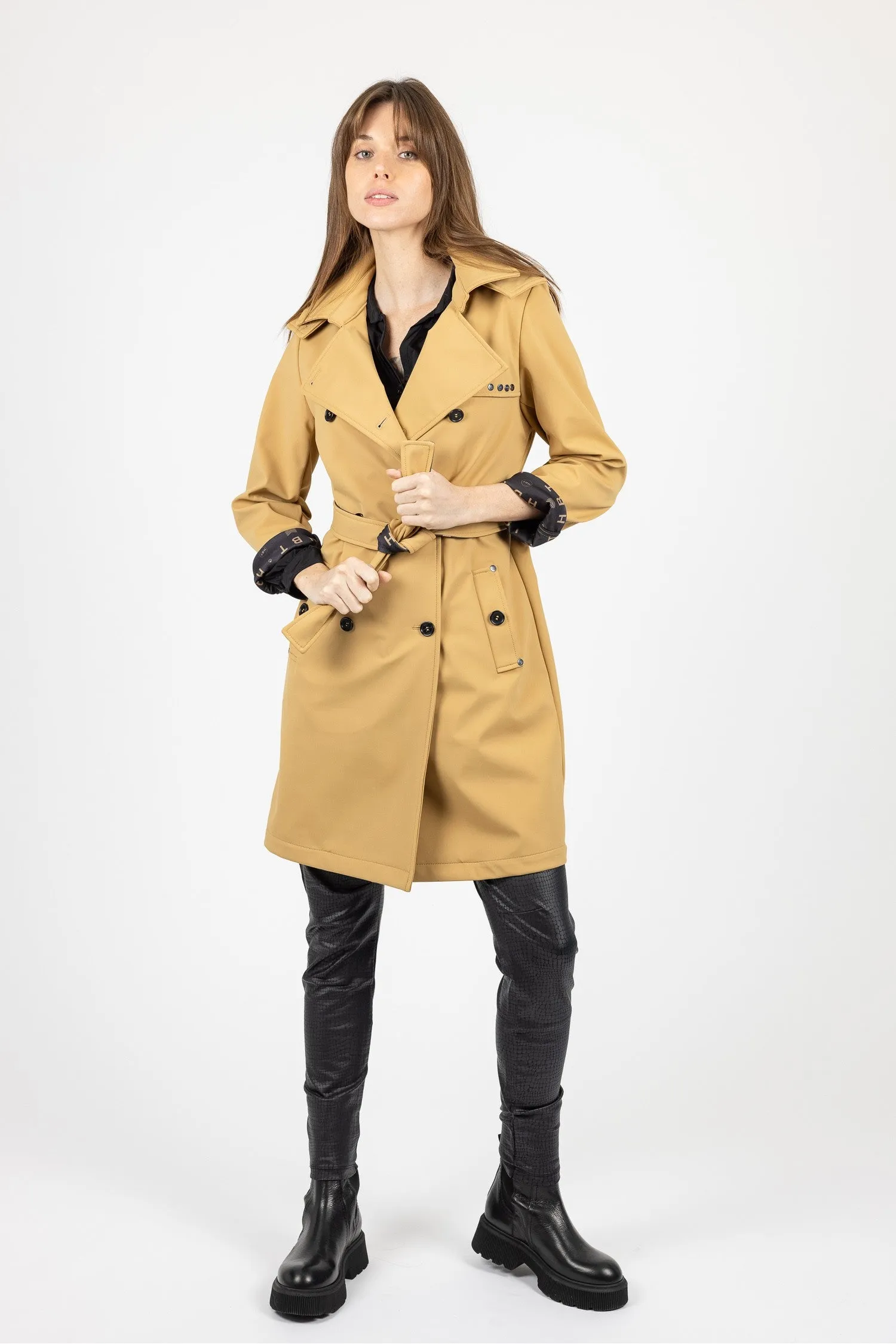 Hbt Queen Trench Coat Long