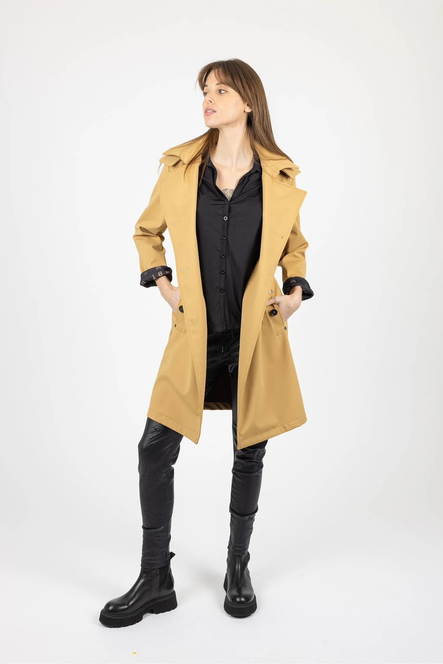 Hbt Queen Trench Coat Long