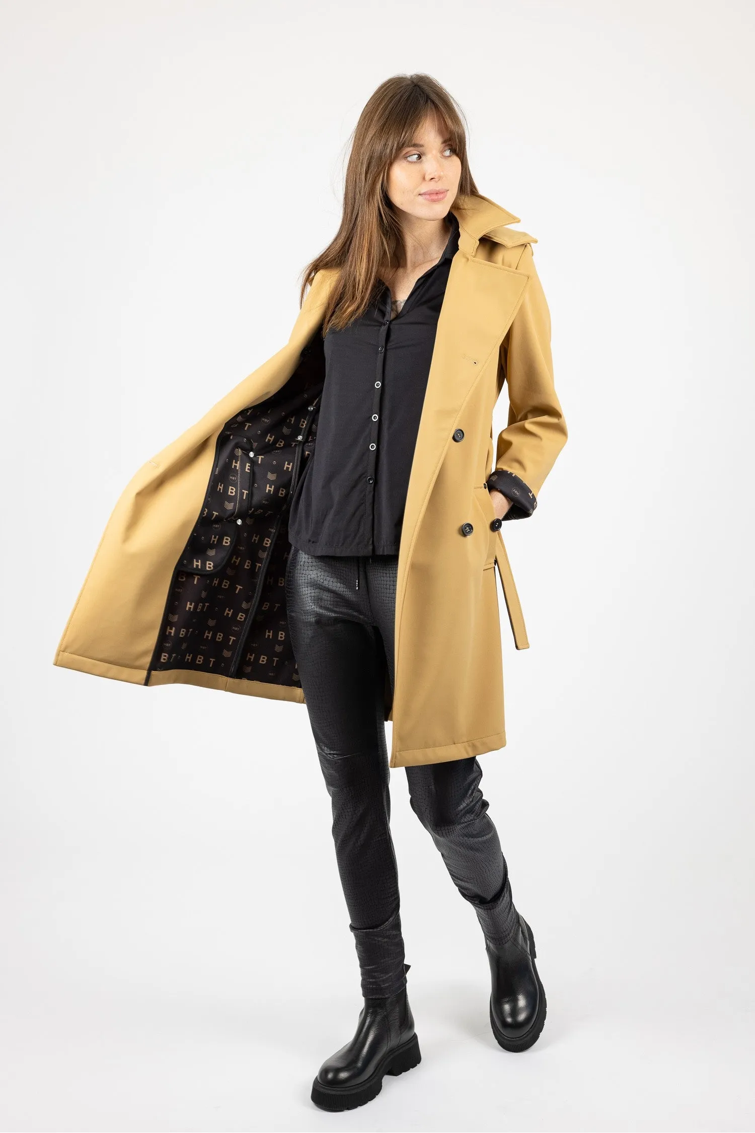 Hbt Queen Trench Coat Long