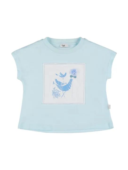 Il Gufo   Embroidered cotton jersey t-shirt 