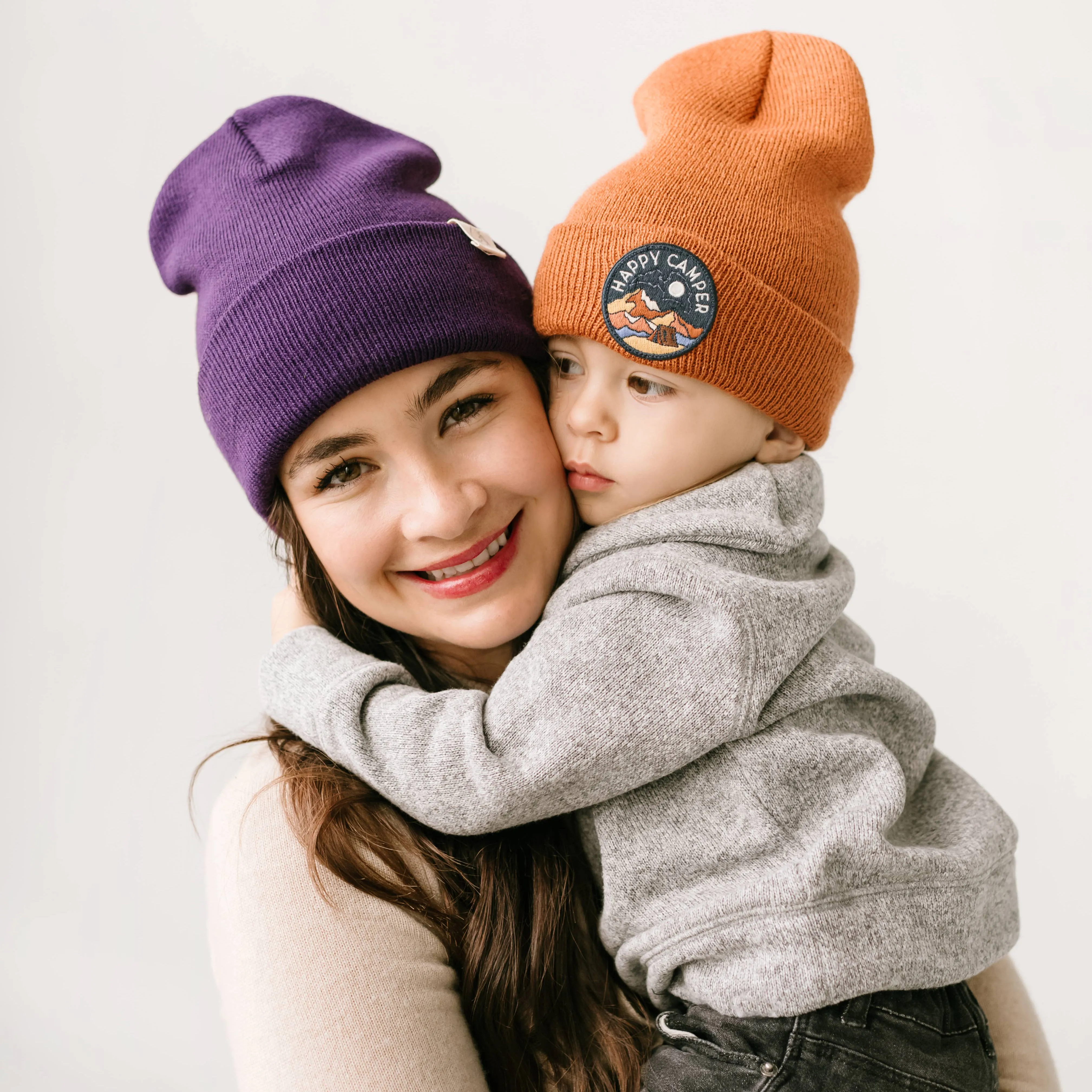 Infant/Toddler Beanie - Happy Camper (Canyon)
