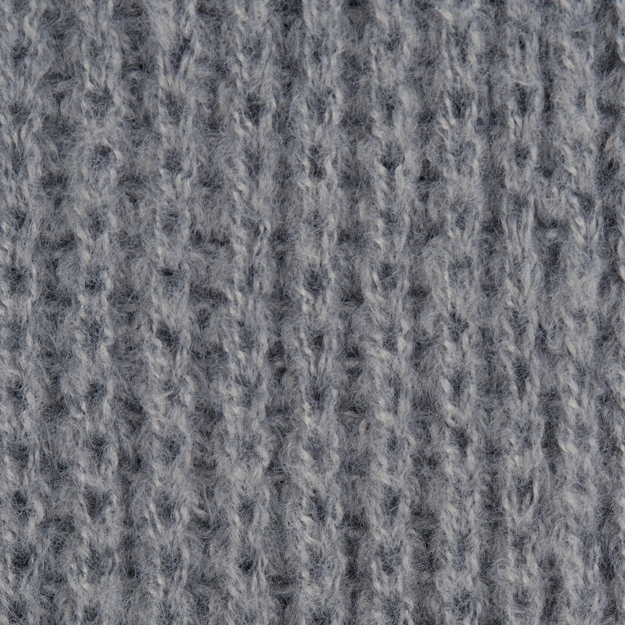 Kenzie Gray Knit Scarf | Mens / Unisex Winter Chunky Knitted Neck Wrap | 59" x 10"