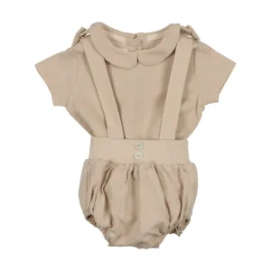 Knit-and-linen Ensemble