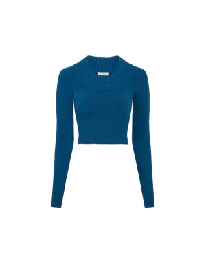 Lambswool Cropped Sweater