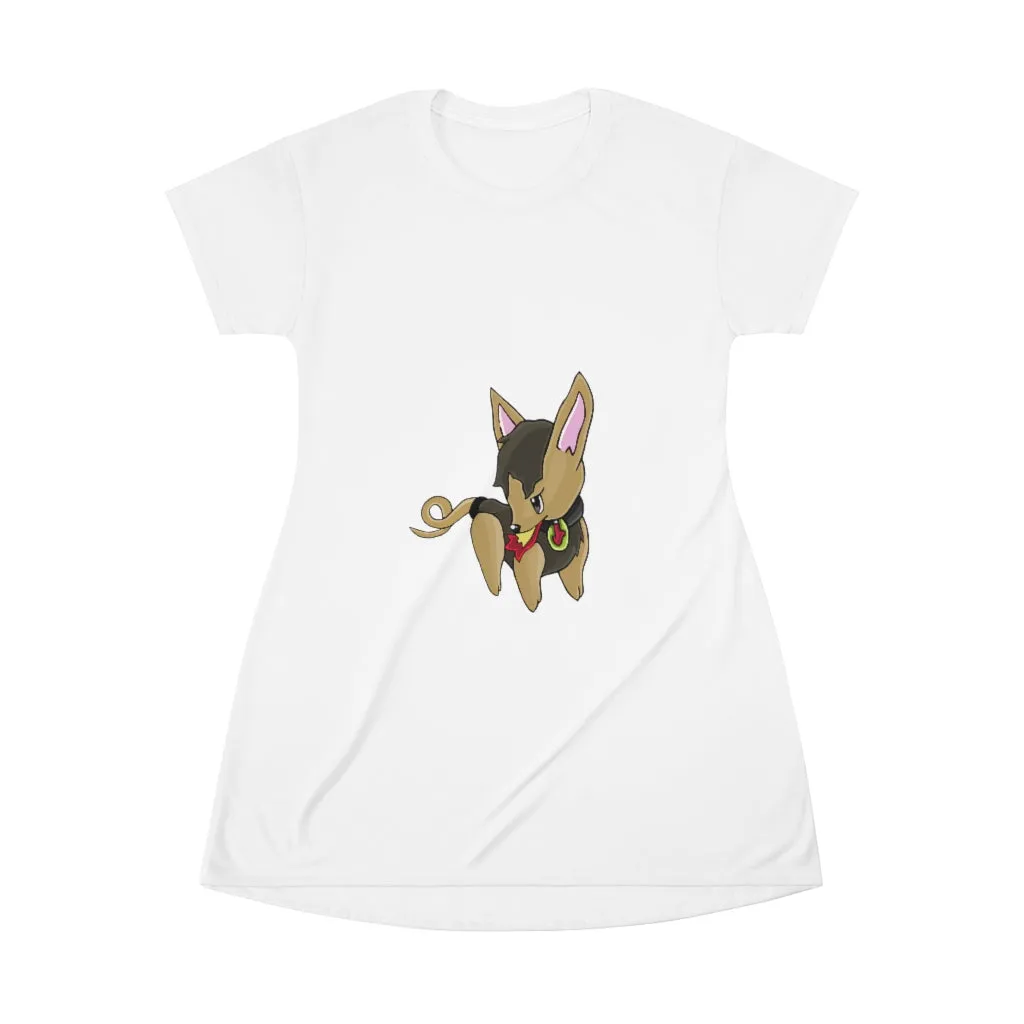 LB All Over Print T-Shirt Dress