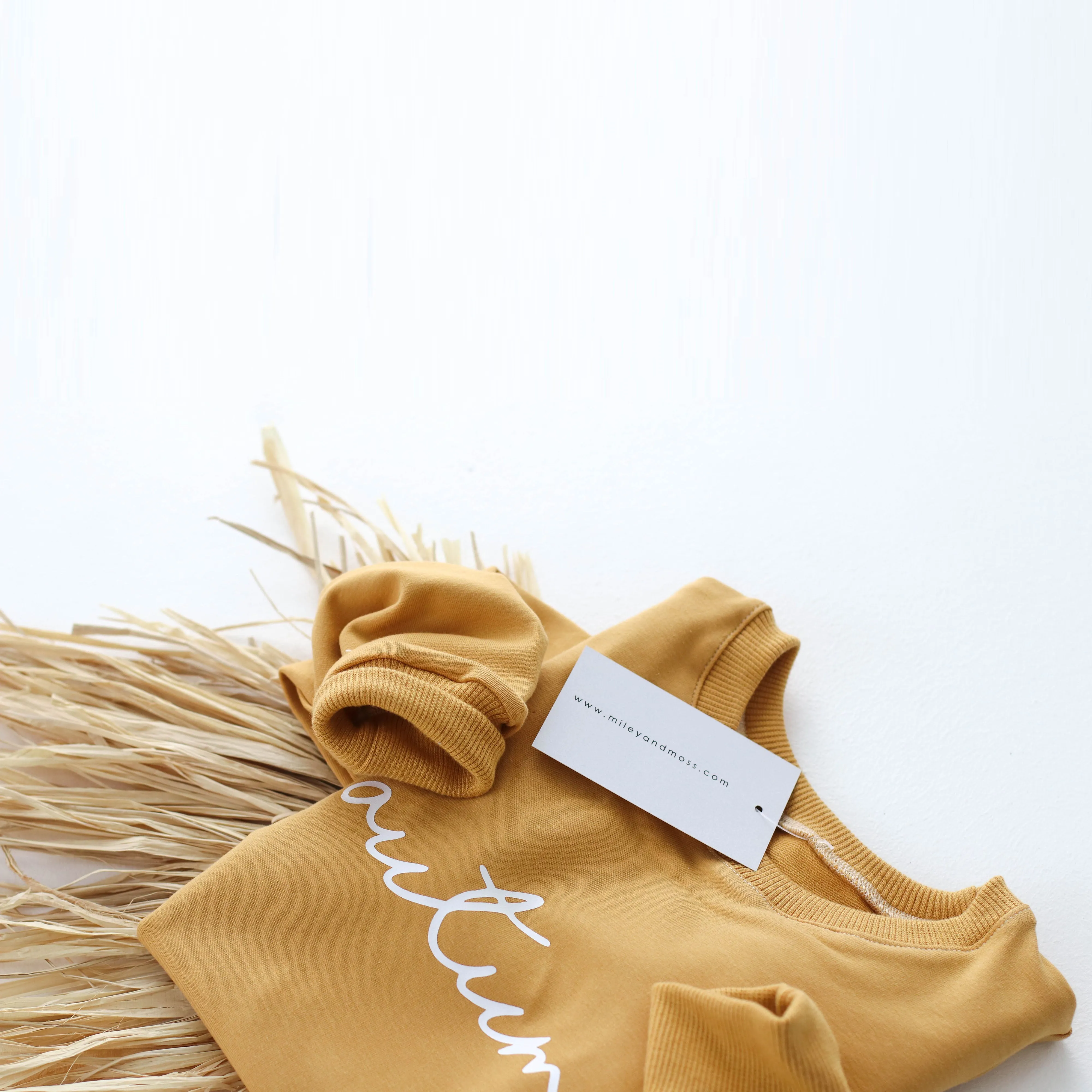 Macaroon PERSONALISED sweatshirt romper. { 3 FONTS }