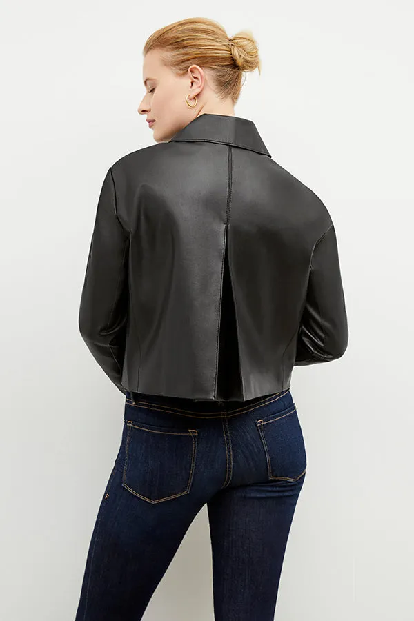 Nicky Jacket - Vegan Leather :: Black