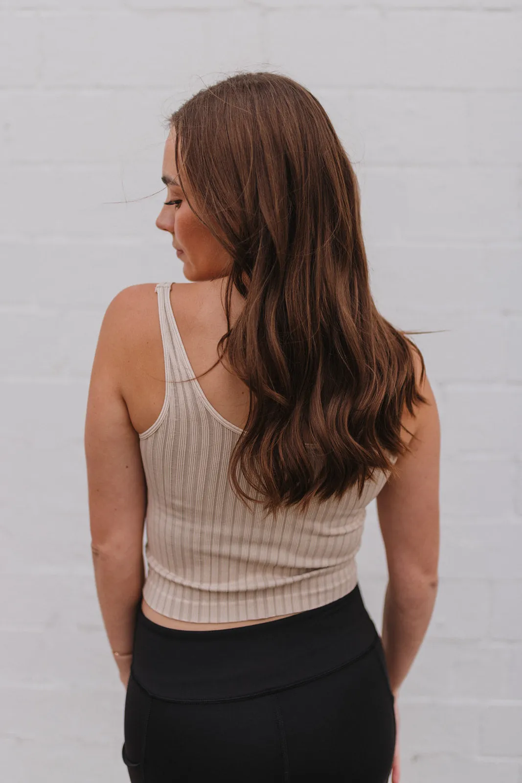 Nikibiki Ribbed Cropped Tank