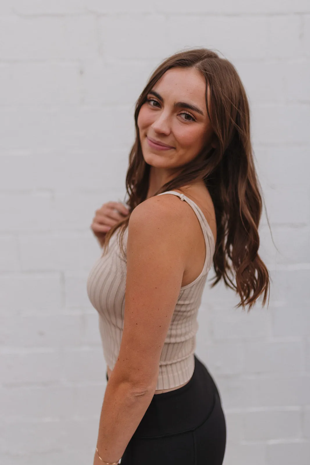 Nikibiki Ribbed Cropped Tank