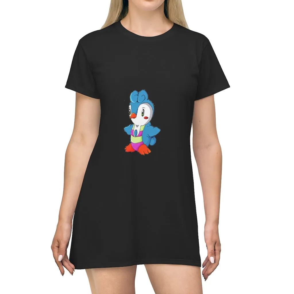 Penny All Over Print T-Shirt Dress