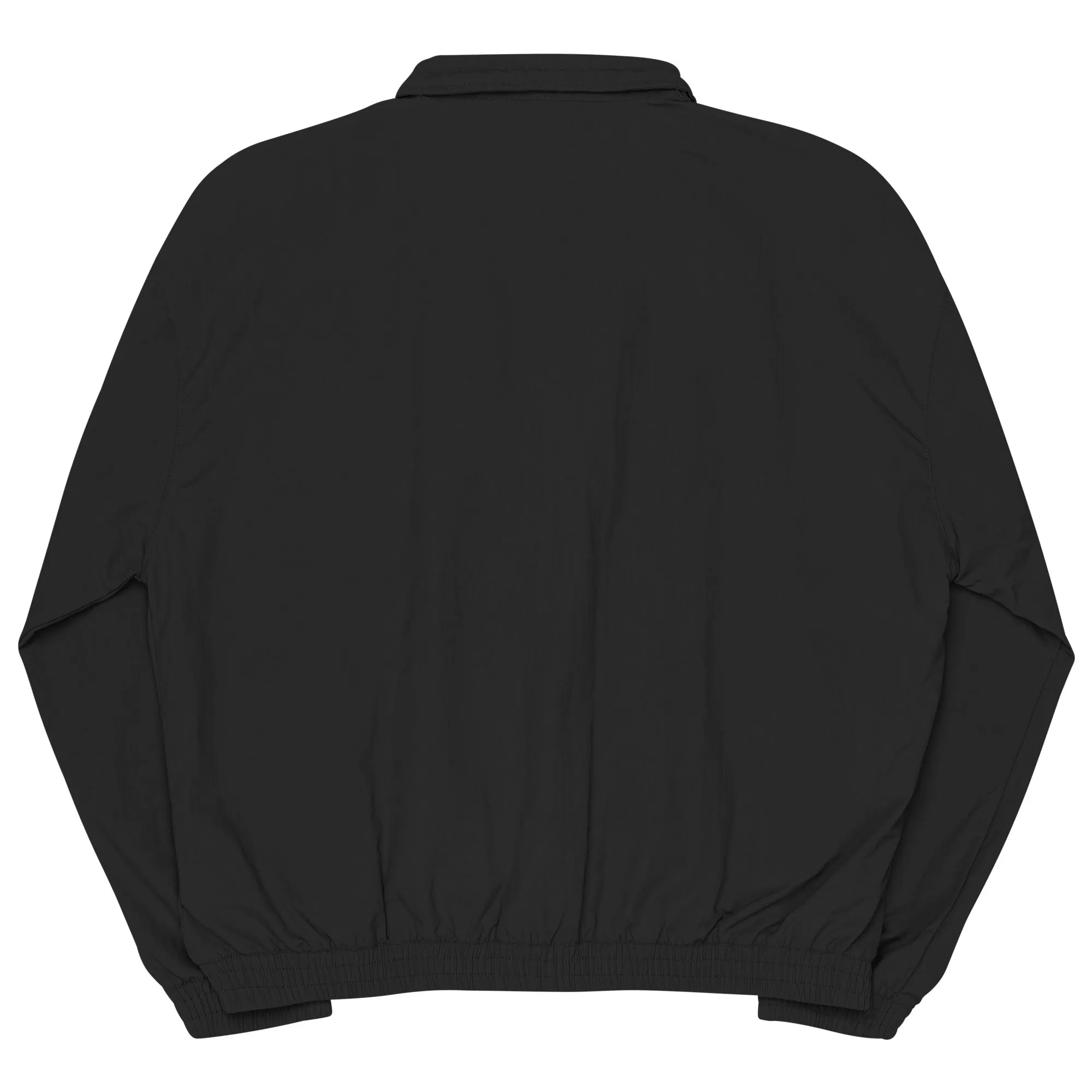 PORCHBOYZ (BLK/GLD) Recycled tracksuit jacket