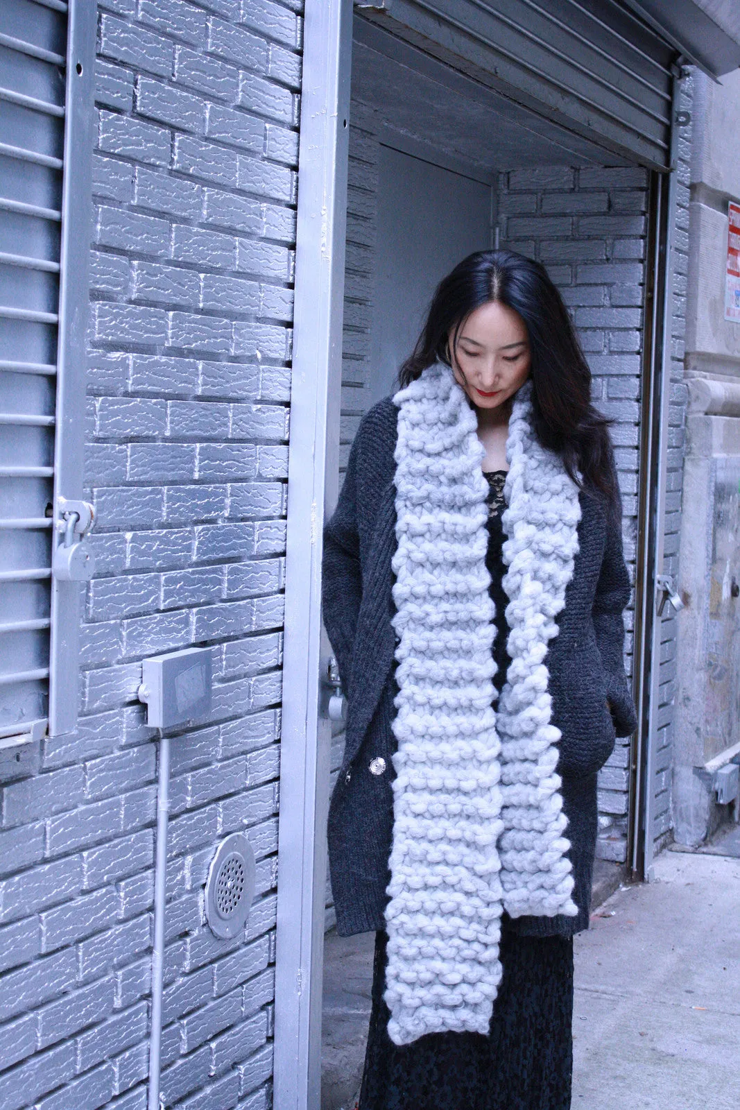 READY TO SHIP READYMADE CLEARANCE SALE!! - New Yorker Scarf - Merino