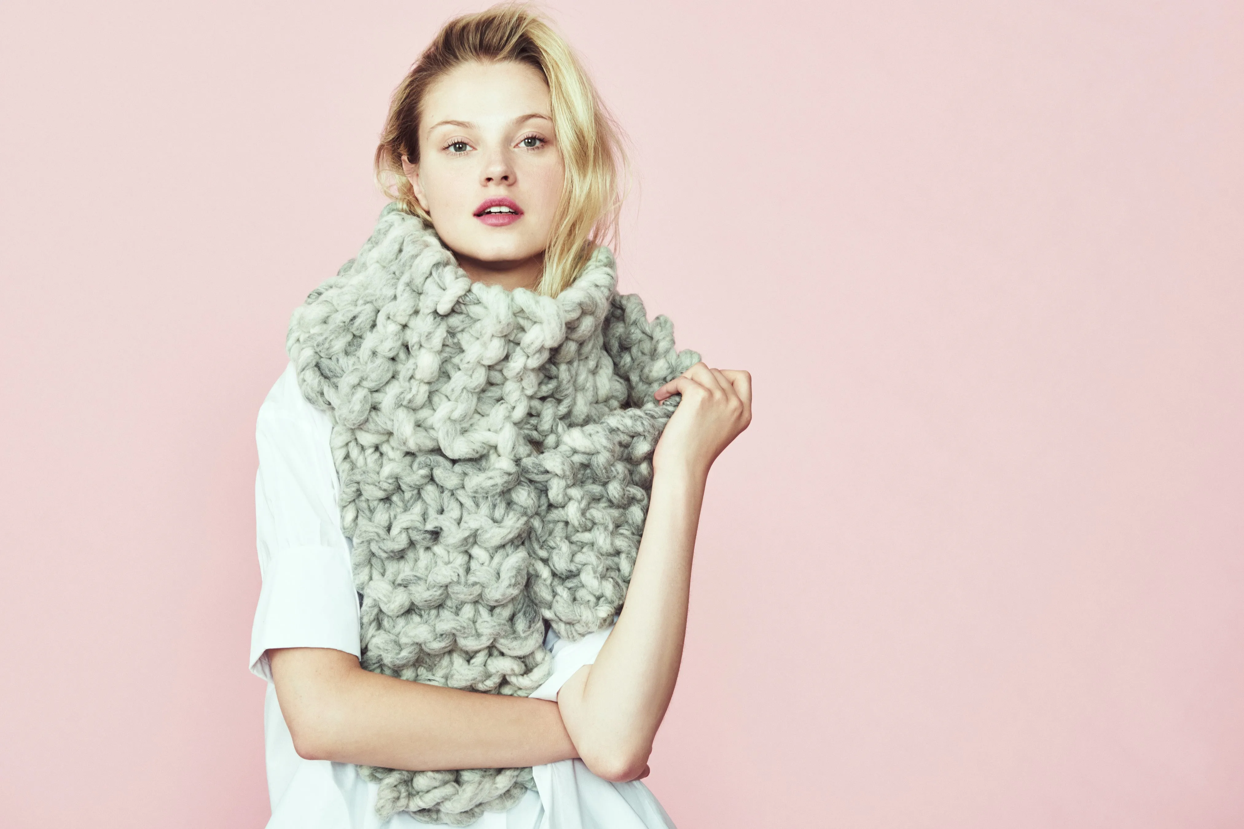 READY TO SHIP READYMADE CLEARANCE SALE!! - New Yorker Scarf - Merino