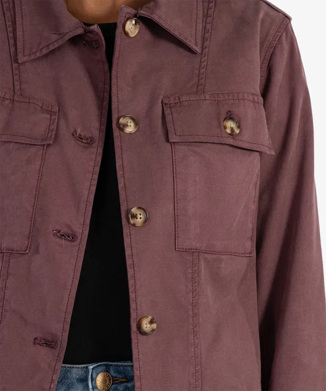 Rosalyn Twill Trucker Jacket