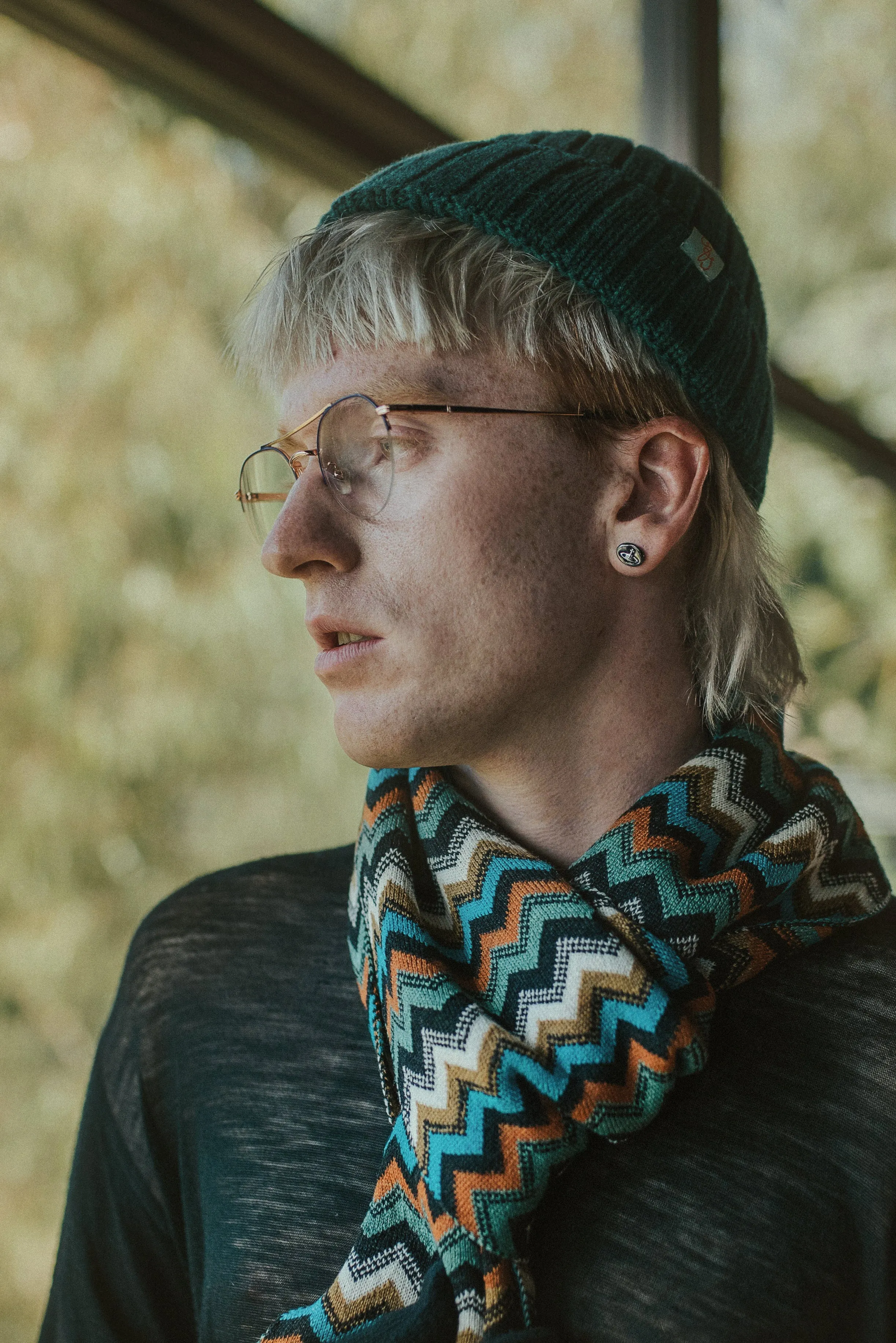 SCARVES - UPSIDE DOWN - EXTRA FINE MERINO WOOL