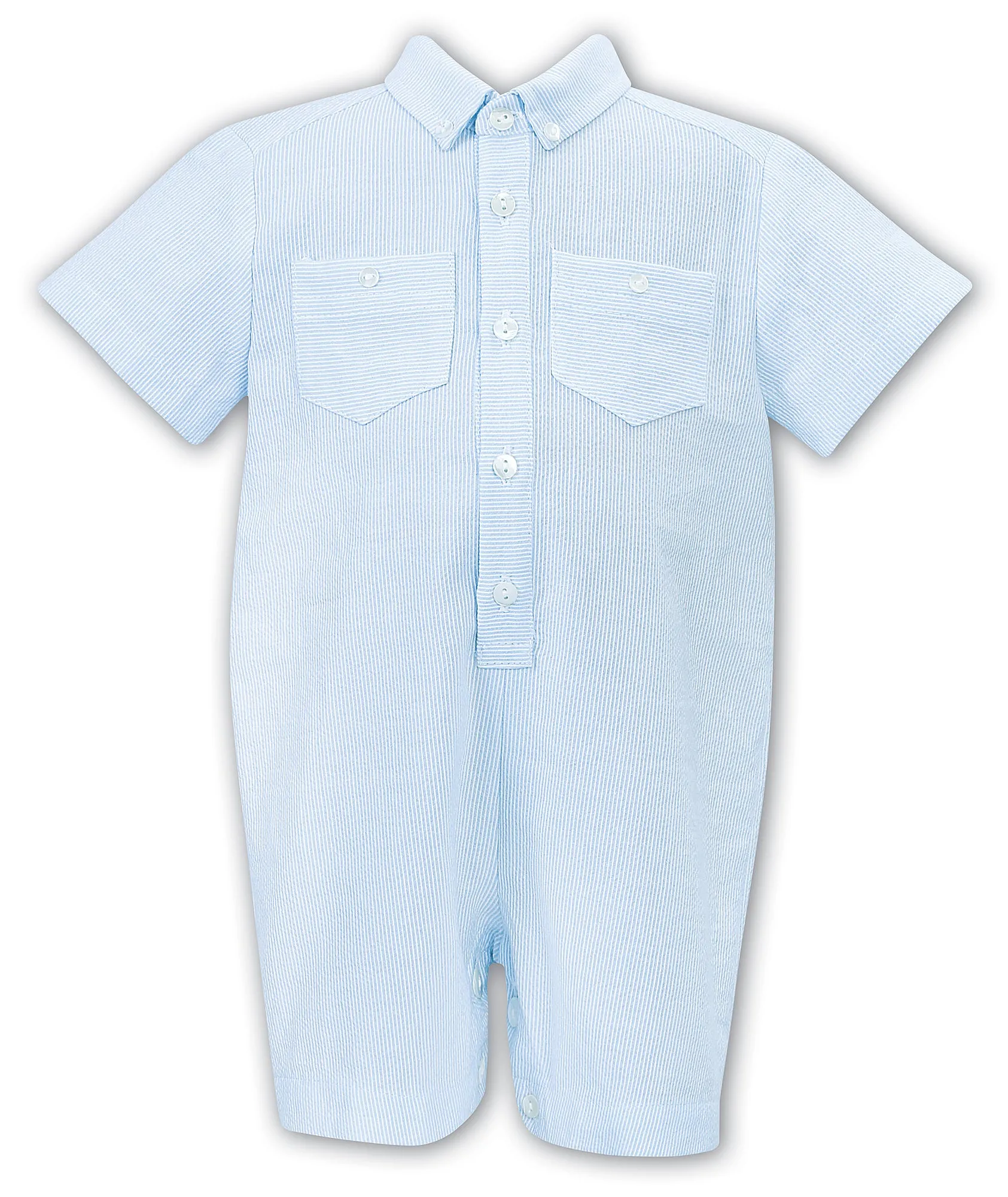 Seersucker Romper