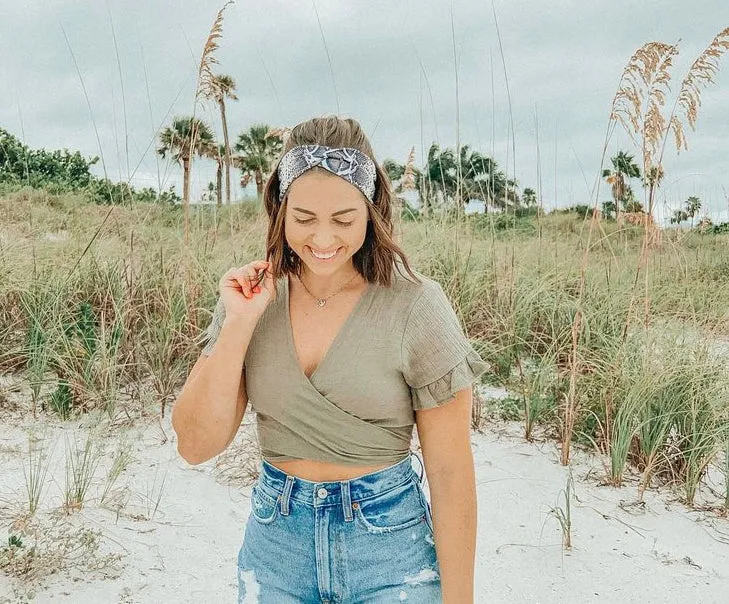 Snake Skin Knotties Headband