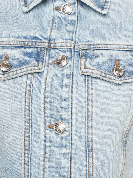 Sportmax   Scire cropped denim vest 